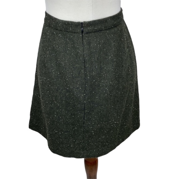 Banana Republic Wool Flecked Envelope Style Skirt - Picture 4 of 7